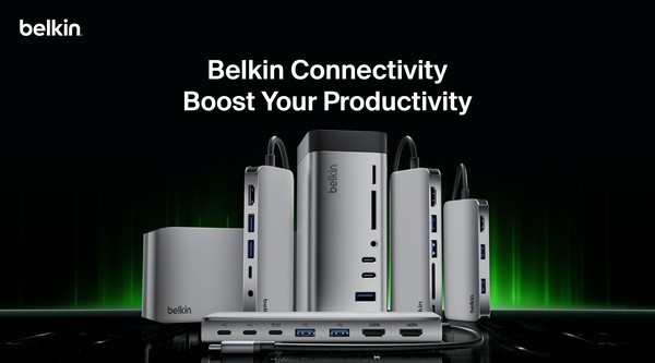 Belkin 全球產品銷售破 10 億，Thunderbolt™ 5 與 USB-C 集線器強勢登場