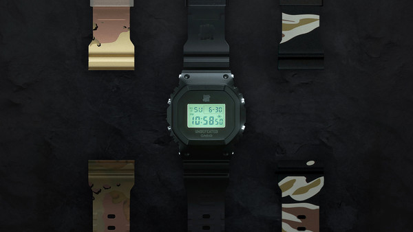 G-SHOCK × UNDEFEATED再度攜手打造聯名錶款！ 多樣迷彩錶帶隨心換搭玩出個人時尚態度